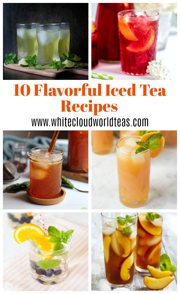 6 refreshing ways to flavor your iced tea